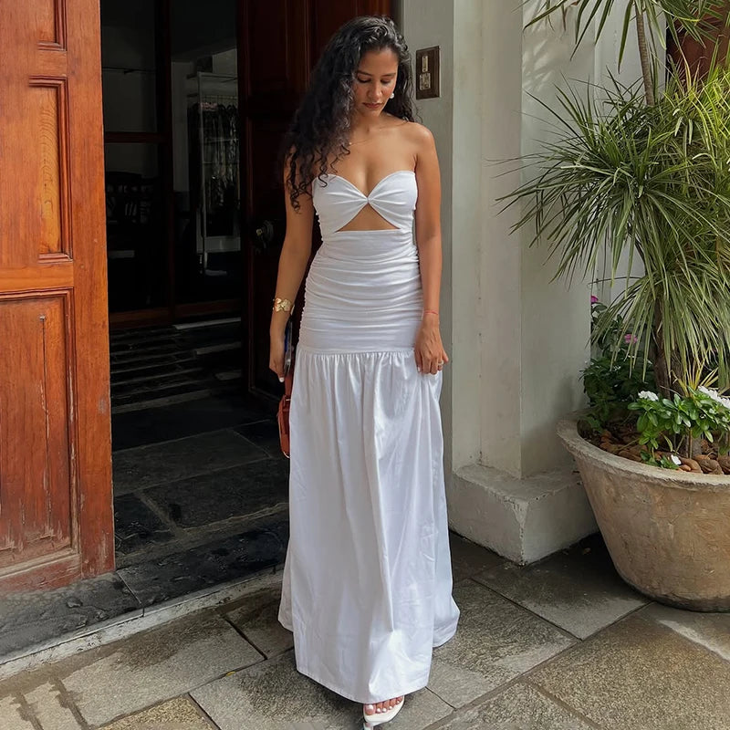 Strapless Maxi Dress