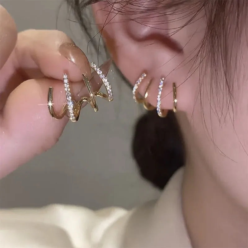 Heart Pearl Studs