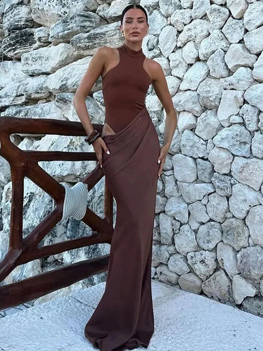 Midnight Cutout Gown