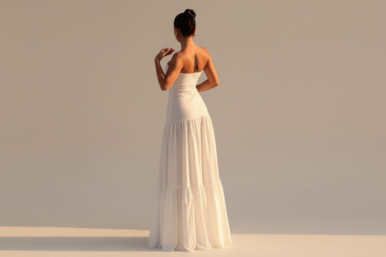 Strapless Maxi Dress