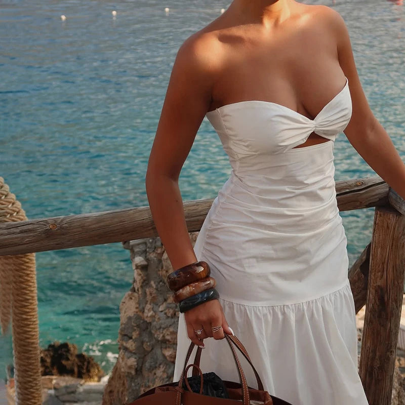 Strapless Maxi Dress