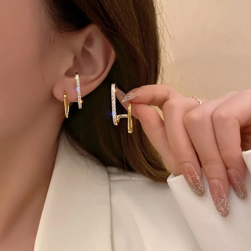 Heart Pearl Studs