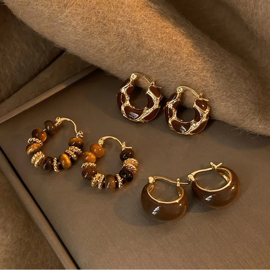 Vintage Gold Earrings